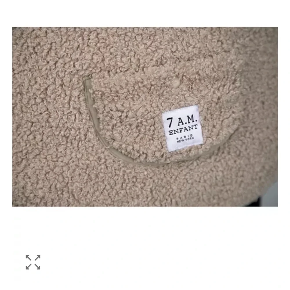 7AM Enfant BebePOD Teddy Infant Footmuff Color: Oatmeal Size: 0-9 months